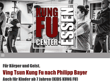 Tablet Screenshot of kungfu-center.com